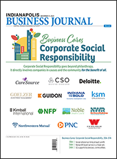Cover of IBJ Media's 2023 Business Cares Corporate Social Responsibility issue