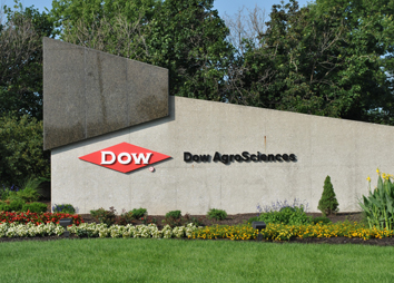 dow agro logo entrance