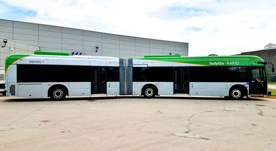 indyGo electric bus