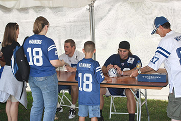 Indianapolis Colts training camp Wednesday at Grand Park