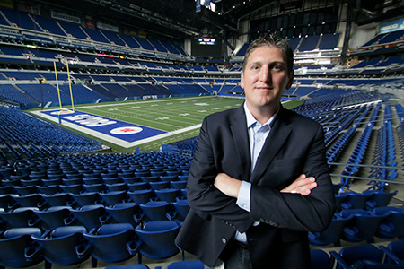 Preparing Lucas Oil Stadium For Gameday