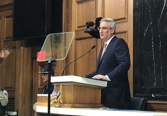 Eric Holcomb - 2019 State of the State - 550 px