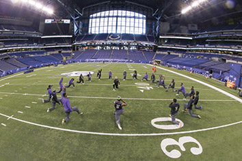 Lucas Oil Stadium Tour  See Where the Colts Play - Indy with Kids