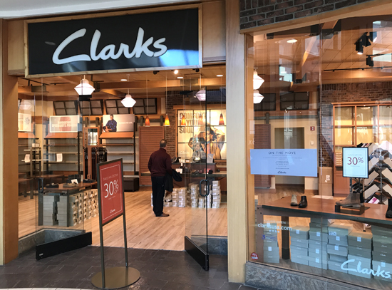 clarks international mall