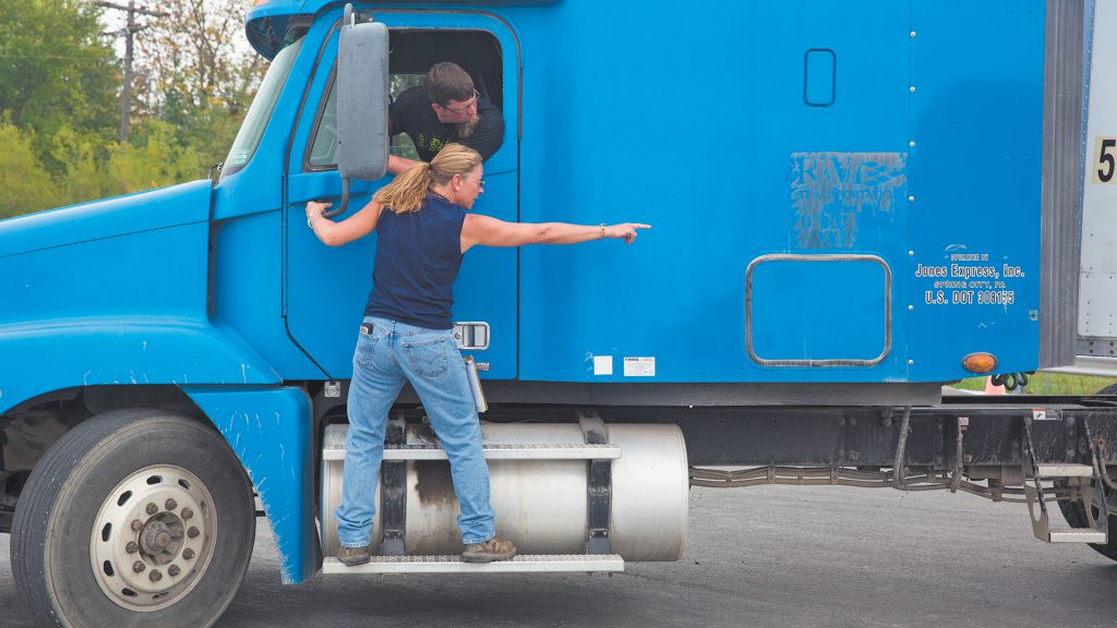 Celadon Trucking opened a new training center for big-rig drivers as it sought to keep up with soaring demand.