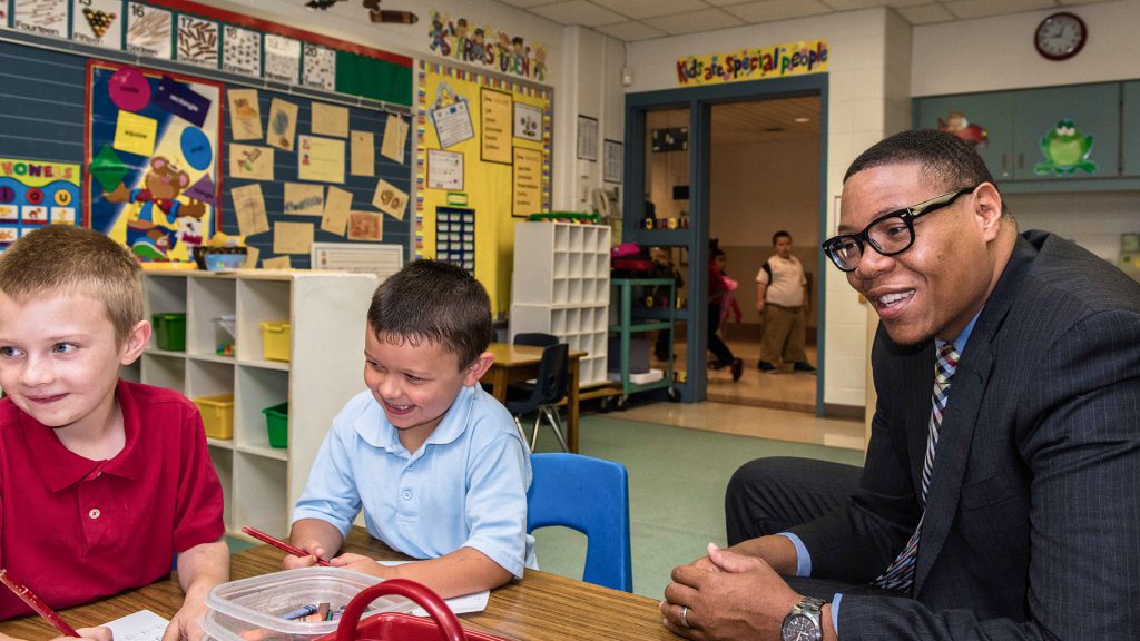 Indianapolis Public Schools Superintendent Lewis Ferebee has made overtures to cooperate with, rather than battle, the increasing number of charter schools in IPS' district.