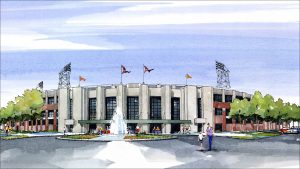Developer John Watson will build 268 apartment units in and around Bush Stadium, where the Indianapolis Indians played until 1996.