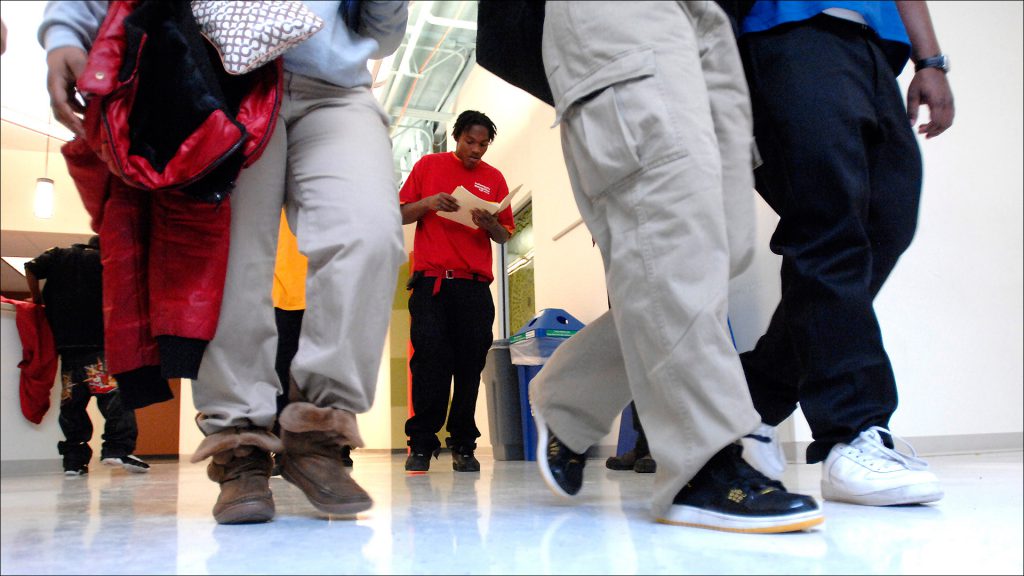 The school's 430 students have not been hacking it on state-standardized tests. Indy Met's challenging population is not unusual for charter schools.