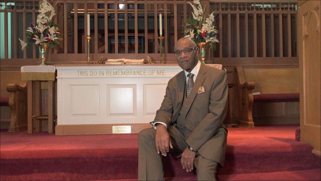 The Rev. Louis Parham is Bethel AME's pastor.