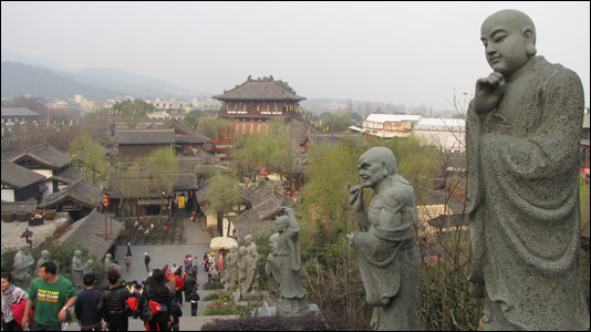 A theme park in Hangzhou celebrates the Song Dynasty, which ruled China from 960 to 1279.
