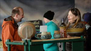 Sandi Finney, owner of Hole Pottery in Carmel, is one of more than 60 approved vendors. Rates for vendors range from $25 a week to $440 for the full season.