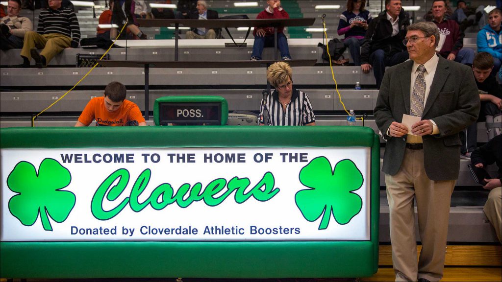 Rady has coached basketball for 50 years, for six different high schools, including the Clovers.