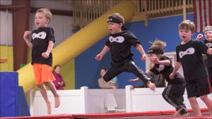 Westfield entrepreneur Casey Wright offers her Ninja Zone curriculum at her FUNdamentals gymnastics clubs.