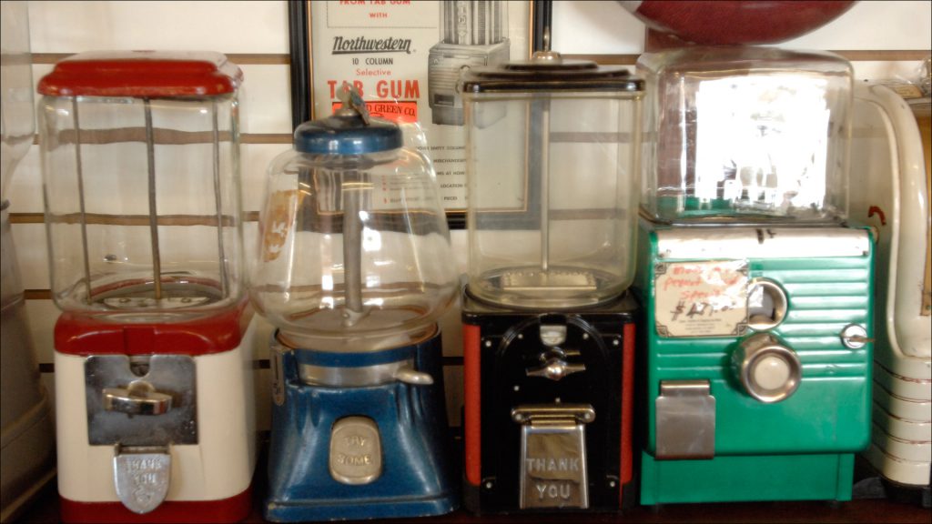 The Richard Green Co. museum features many artifacts from the early days of sweets vending.