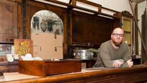 ''Little'' Doc Keys has seen growing demand for backbars at Doc's Architectural Salvage.