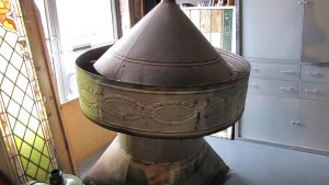 This cupola once topped a cheese factory.