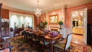 Aether Estate Sales Co. will be auctioning off the contents of entrepreneur Scott Jones' estate in Carmel at a sale Sept. 14-17. The auction will take place at the 27,000-square-foot mansion and will include original art, high-end furnishings and a t-rex skull cast. (Photos courtesy of Aether Estate Sales Co.)