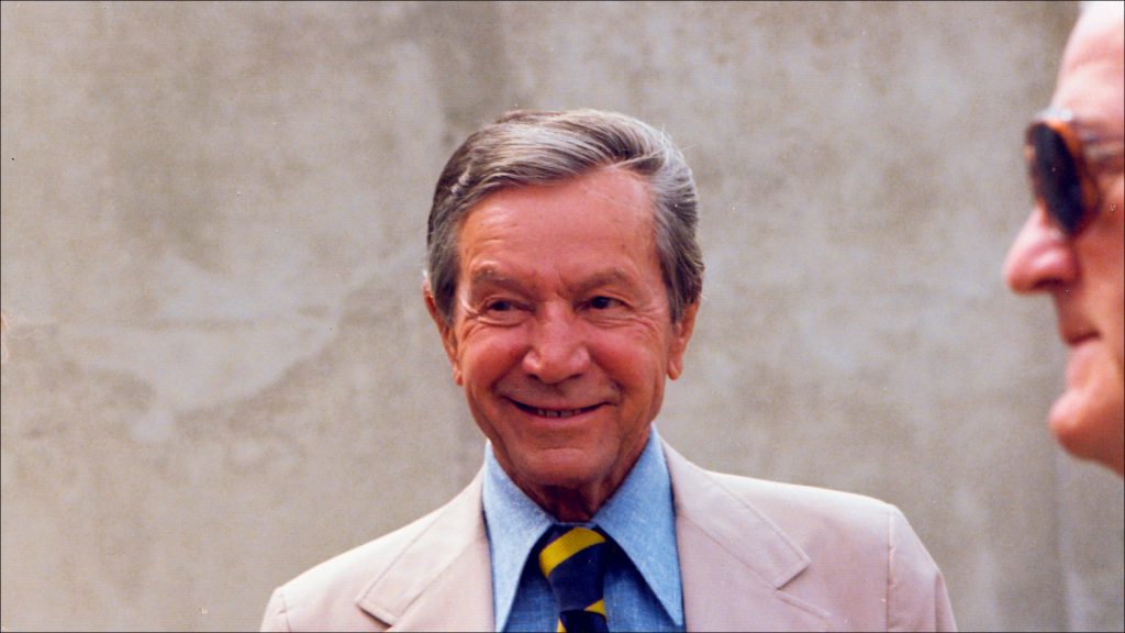Hulman in May 1977, five months before he died of an aortic aneurysm.