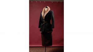 Black wool blazer with removable rabbit lining by Elizabeth and James, $795, at 8 Fifteen (6544 Ferguson St.)