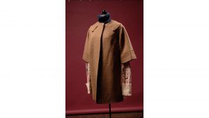 Boucle coat in camel with bracelet-length sleeves and faux collar by Milly, $640, at Nordstrom at the Fashion Mall. Perfect to wear with this season's accessory trend, gloves, this fall jacket is very Jackie O.