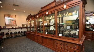 Van Ausdall and Farrar's in-house Voice Museum features dozens of variations of Edison's Ediphone dictating machine arranged in chronological order.