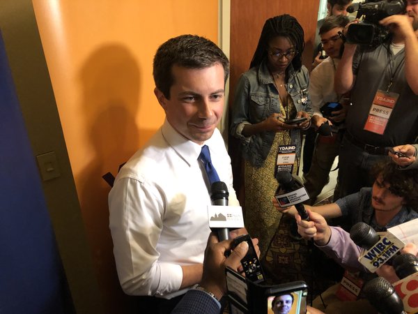 Buttigieg Sanders Nearly Tied As Iowa Caucus Results Narrow Indianapolis Business Journal 