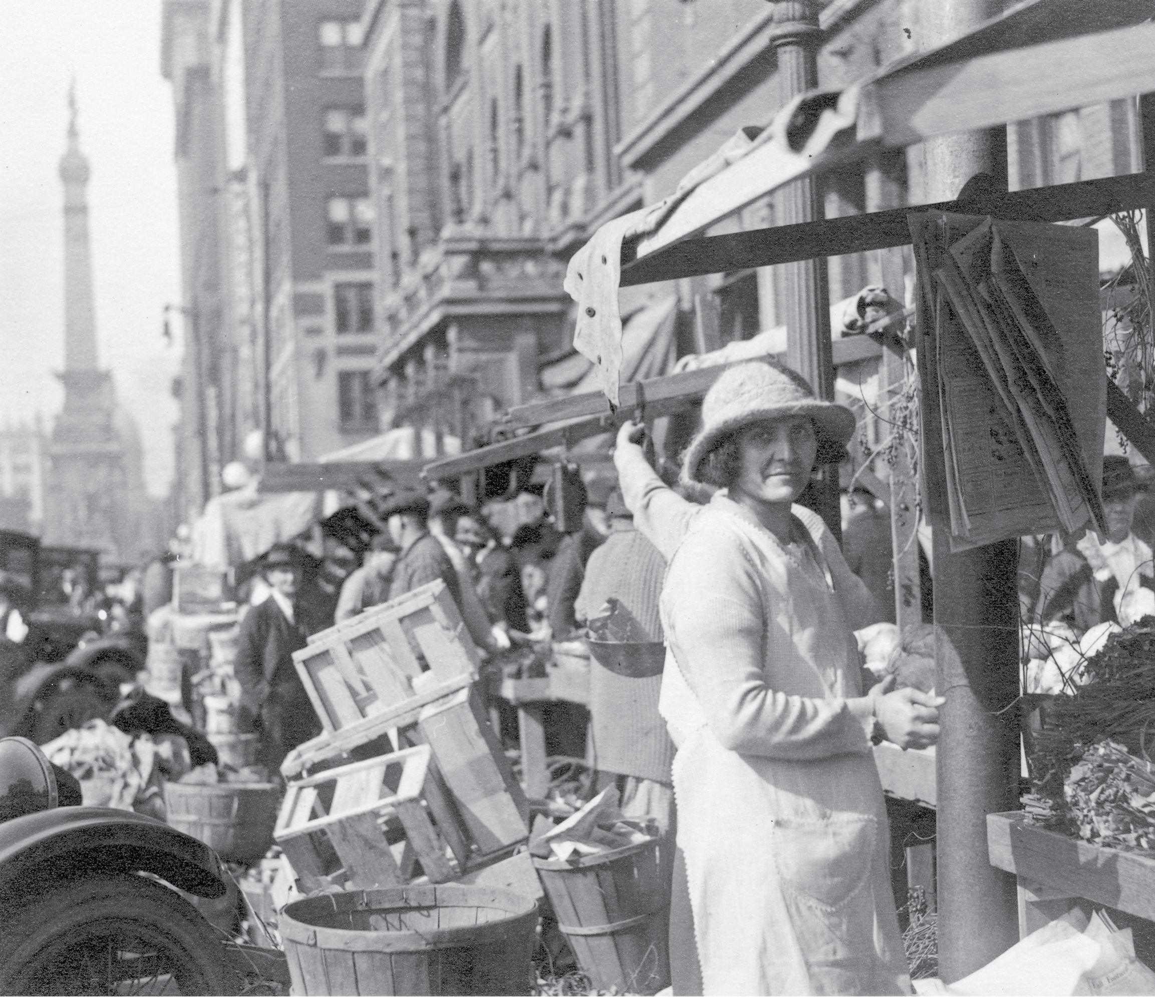 Memory Bank: Selling fall produce outside Tomlinson Hall – Indianapolis ...