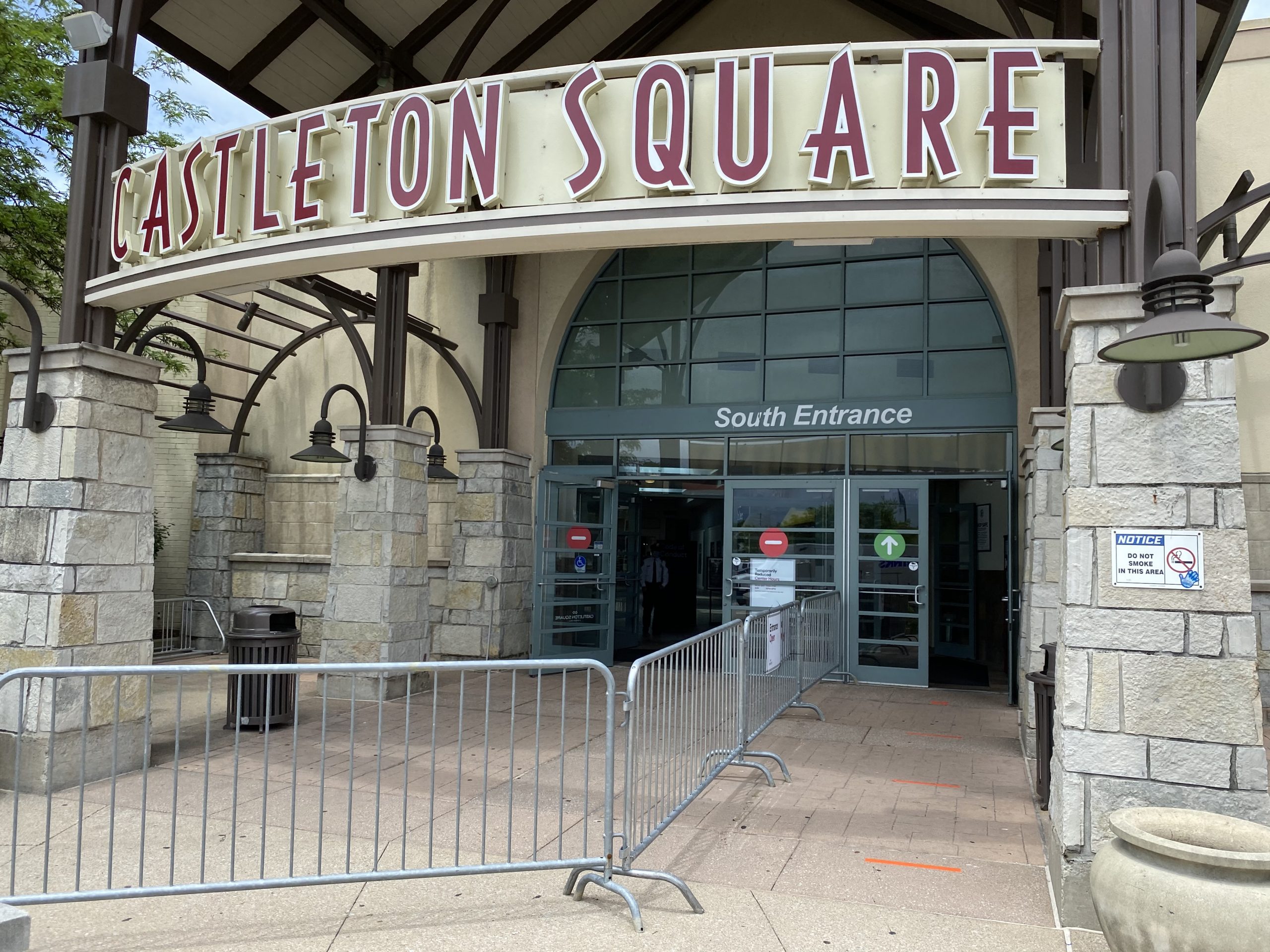 Castleton Square Mall - North-side