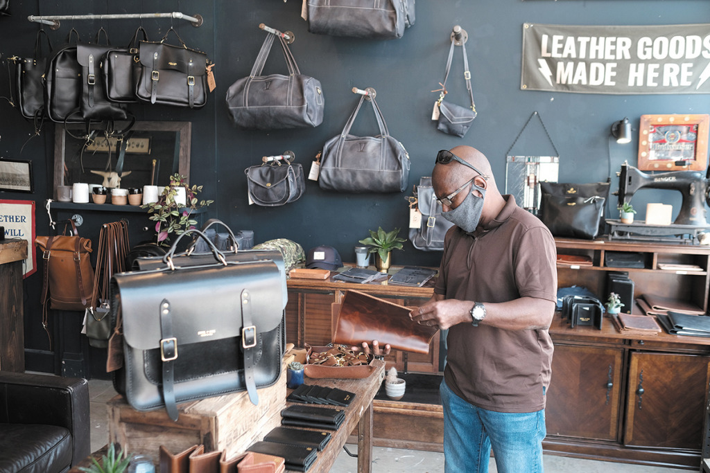 Handmade leathergoods shop finds its groove Indianapolis Business