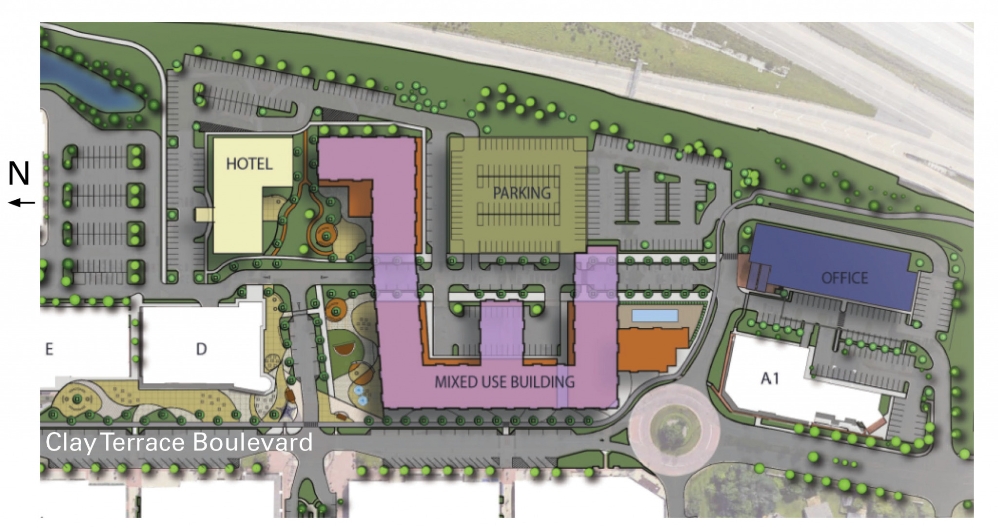 Carmel council clears way for hotel, apartments at Clay Terrace