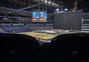 Photos: Lucas Oil Stadium prepares for NCAA tournament – Indianapolis ...