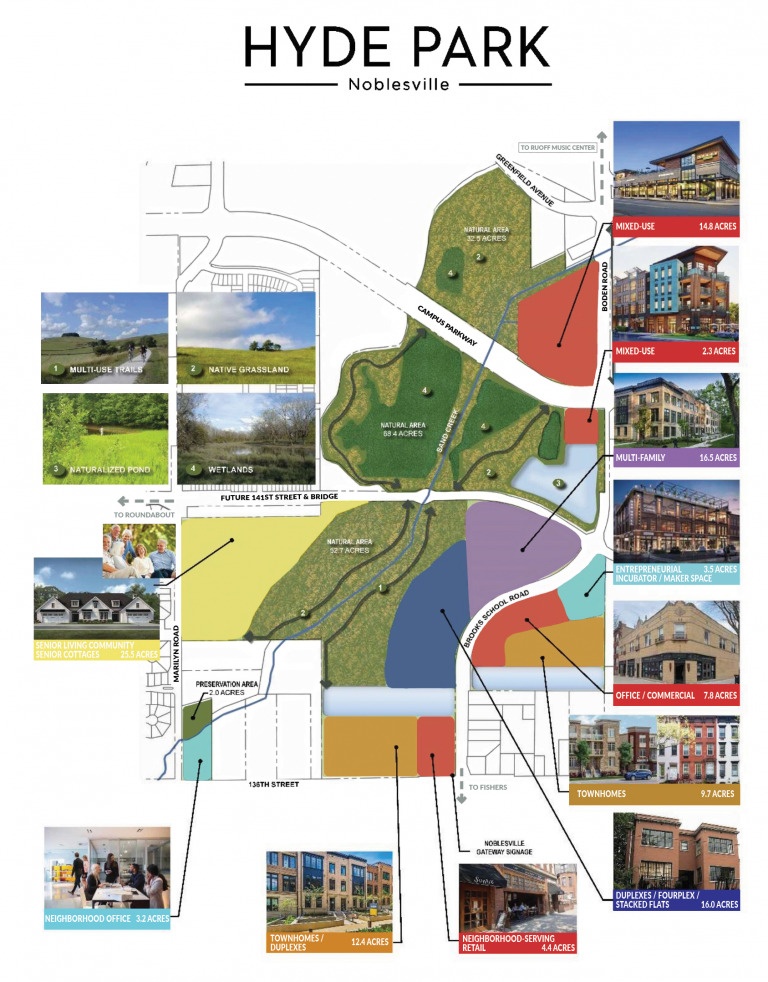 Noblesville approves $142M master plan for 274 acres near Hamilton Town