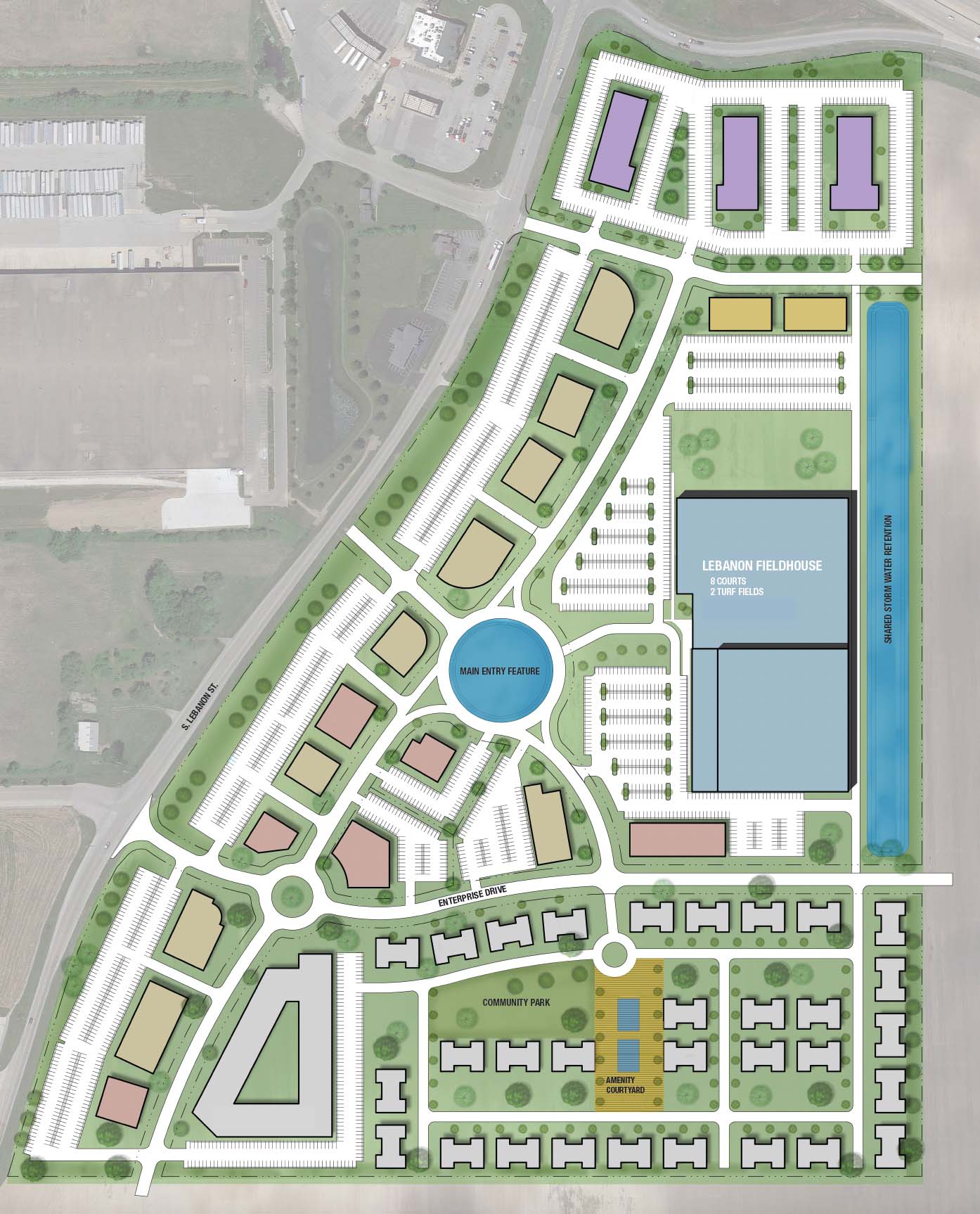Lebanon plans 95acre development anchored by 25M sports facility