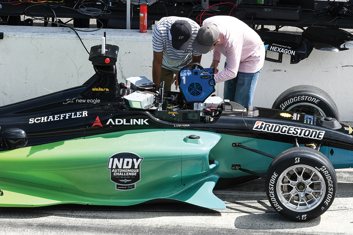 Racecar - AV-21 Dallara - Indy Autonomous Challenge - Official Website