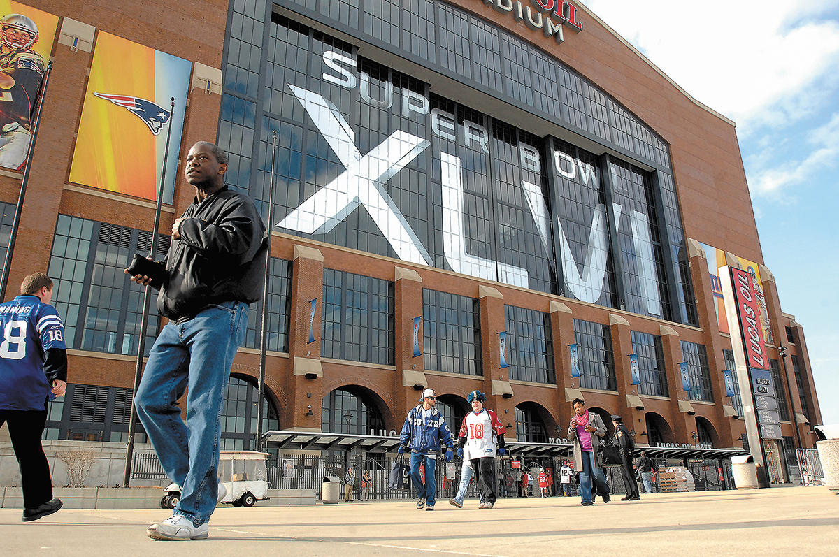 lucas oil stadium super bowl