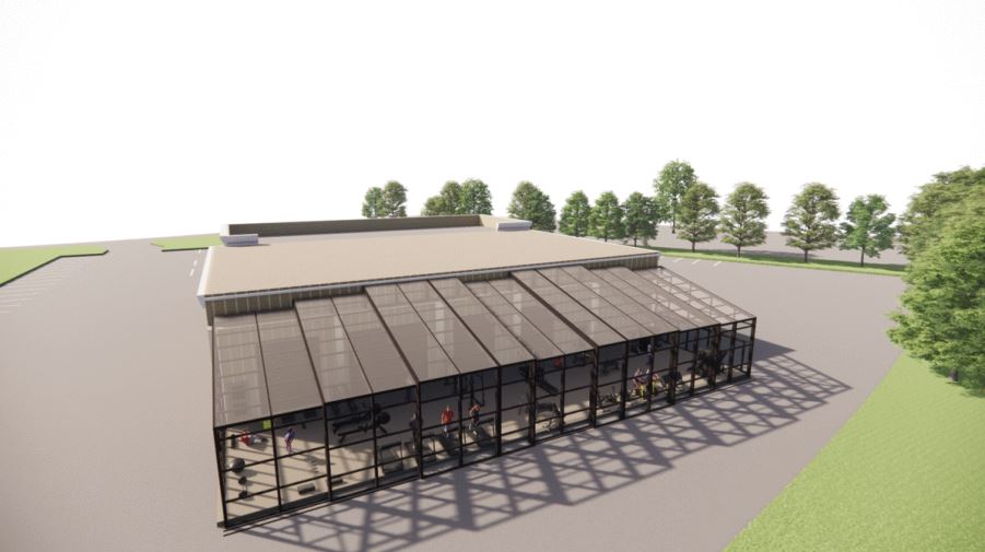 Customers to exercise under retractable roof at planned Carmel fitness ...