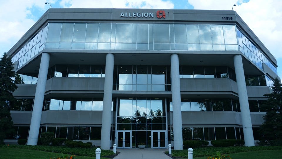 Allegion to acquire Stanley Black & Decker business for $900M –  Indianapolis Business Journal