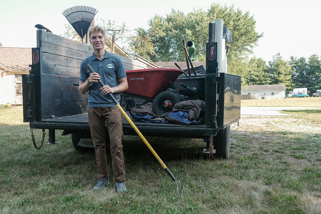 Q&A with Justin Groff, owner of JustINTime Lawn Care & Landscaping