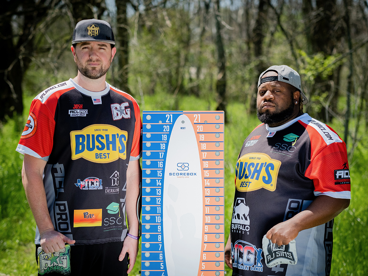 Portable Cornhole Scoreboard - American Cornhole Association