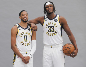 Indiana Pacers - Chris Duarte city edition jerseys are NOW