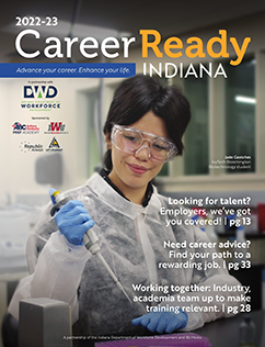 Cover of IBJ Custom Publishing's 2023-2024 edition of Career Ready