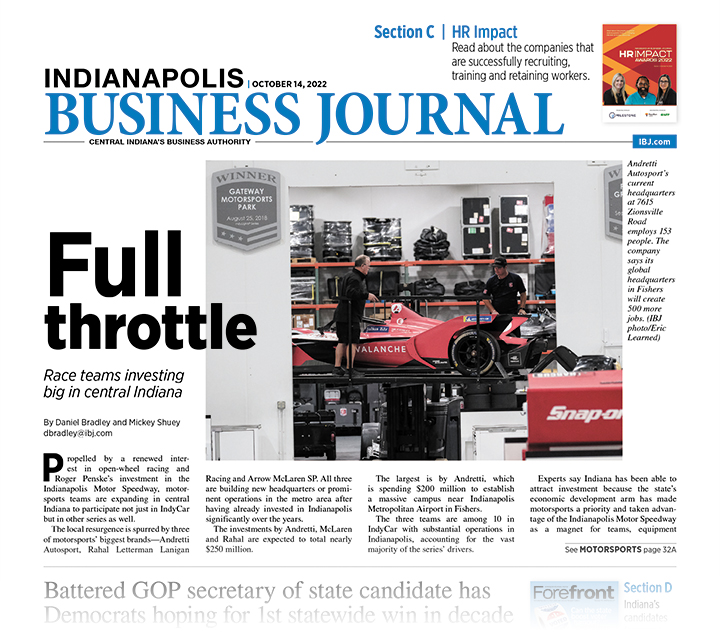 OCT. 14-20 – Indianapolis Business Journal