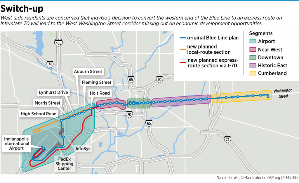 West-side business leaders say Blue Line alteration limits development ...