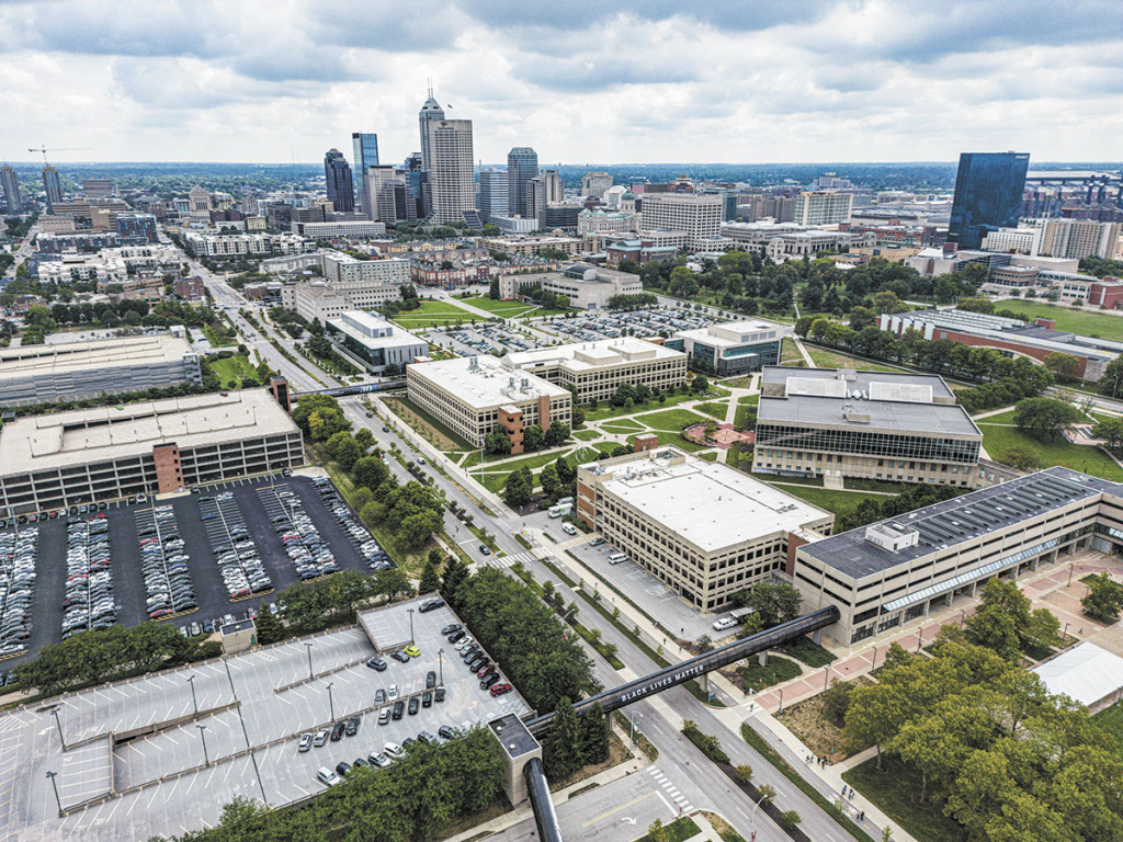 Indiana University, Purdue leaders share goals for Indy campuses