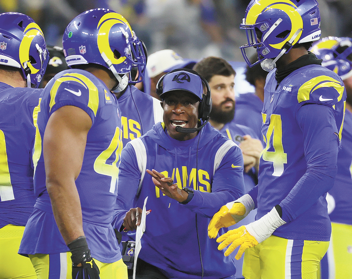 Colts Interview Los Angeles Rams Defensive Coordinator Raheem Morris For  Head Coach Position