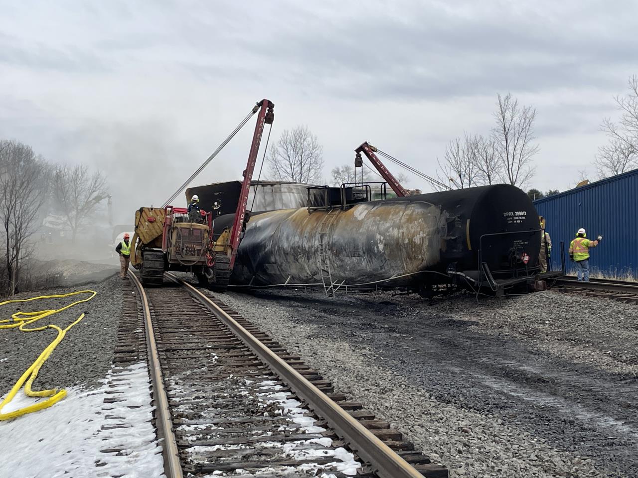 Norfolk-Southern train involved in deadly collision in Cleveland