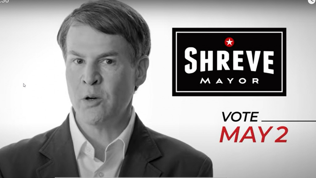 Republican Shreve expands mayoral campaign advertising to TV