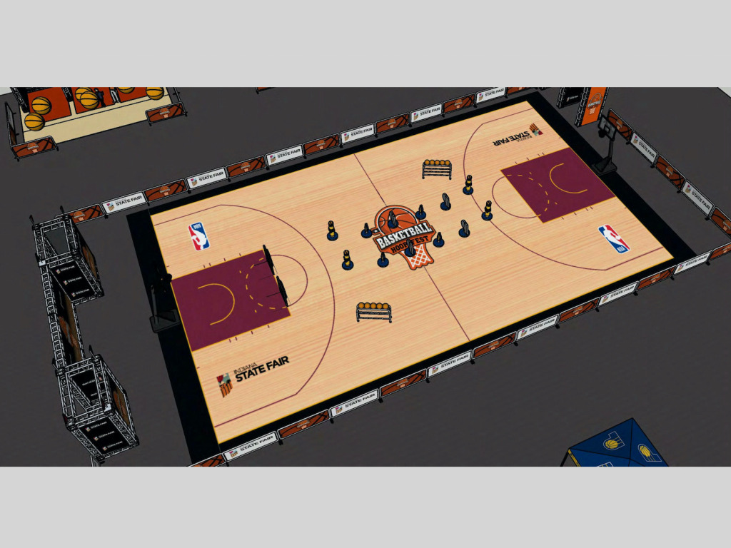 ‘Hoopfest’ park, many exhibits to highlight basketball theme at Indiana