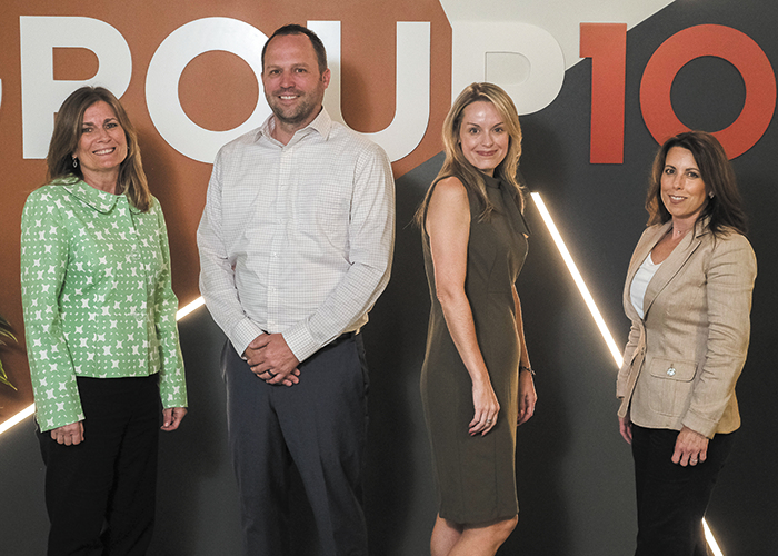 Professional photo of Group 1001 staff