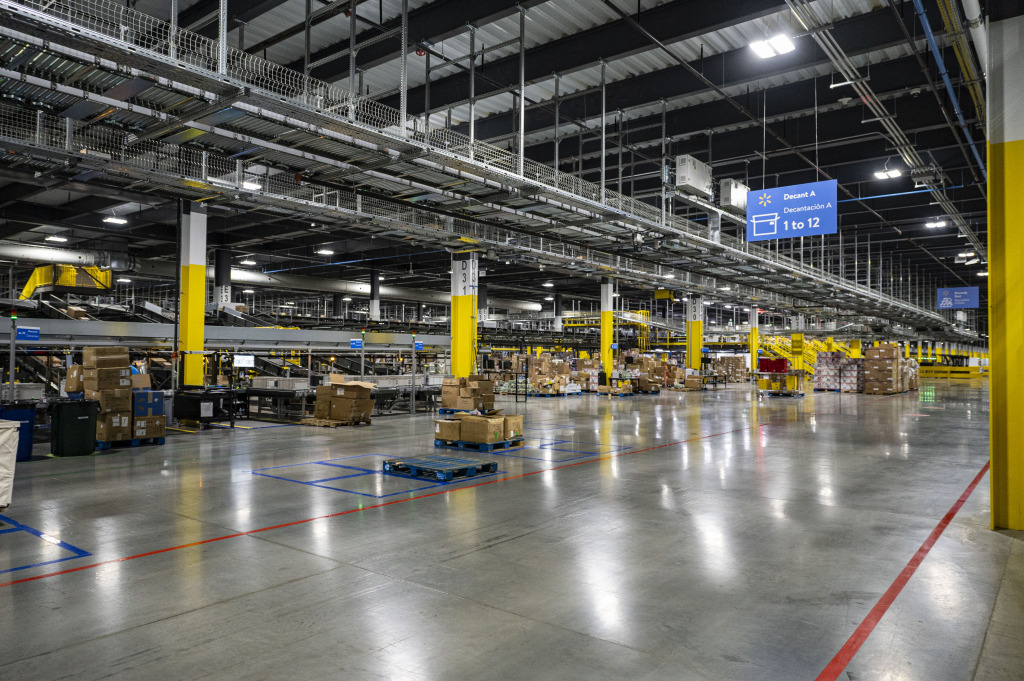 Inside the massive new Walmart fulfillment center in McCordsville